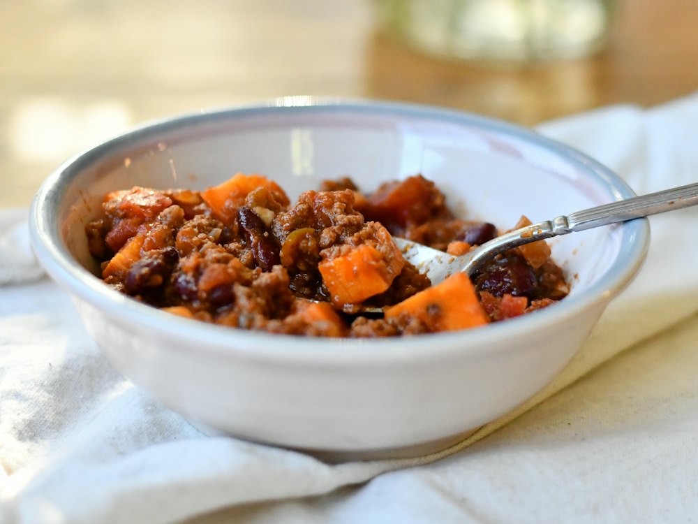 Sweet Potato and Bean Chili