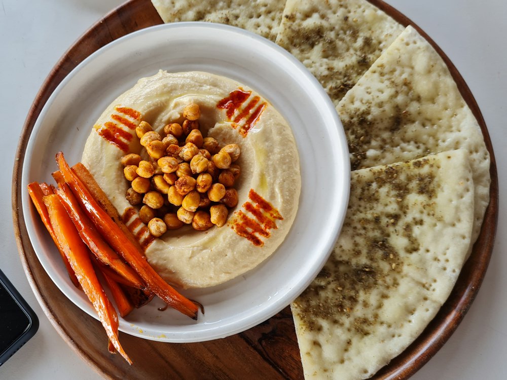 Hummus and Veggies