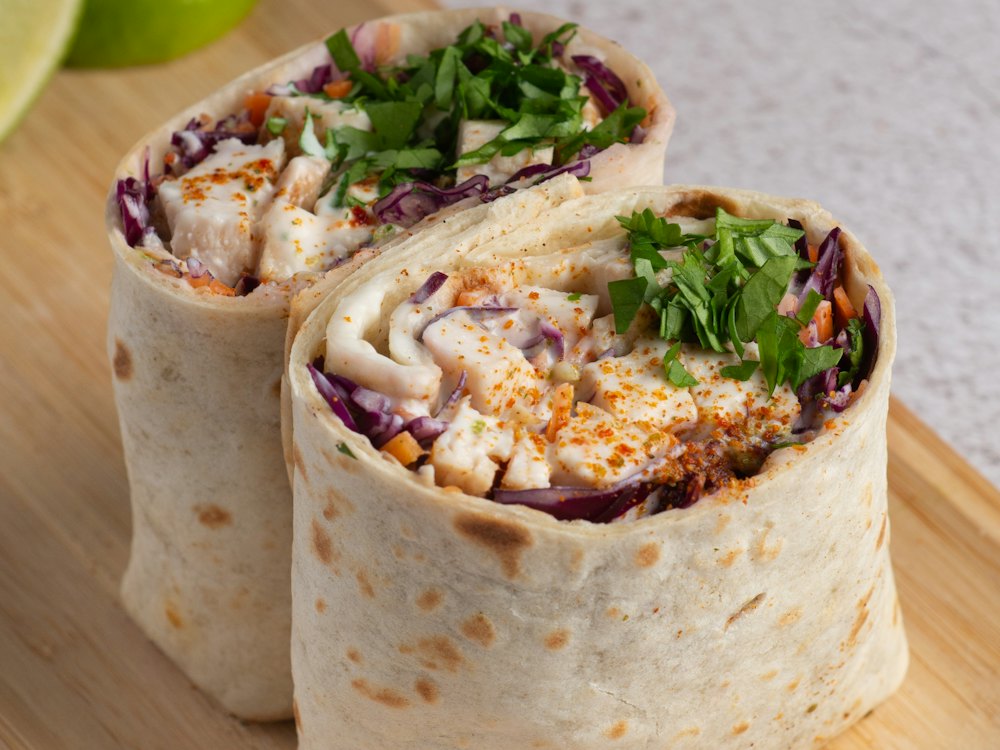 Chicken and Veggie Wrap